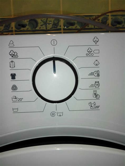 индикаторы на стиральной машине